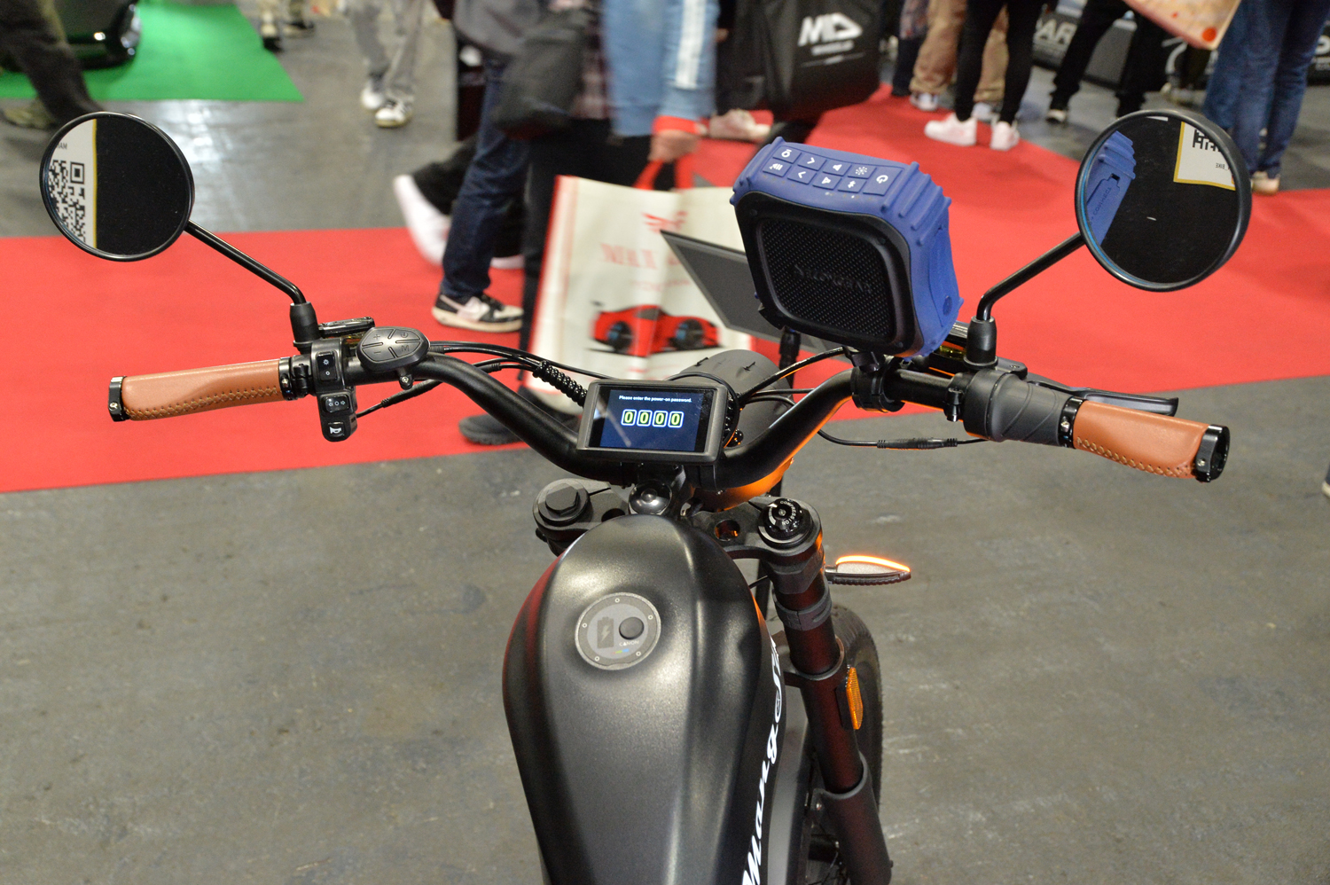 大阪オートメッセ2026のMANGOSTEEN電動原付ブースを紹介 〜 画像2