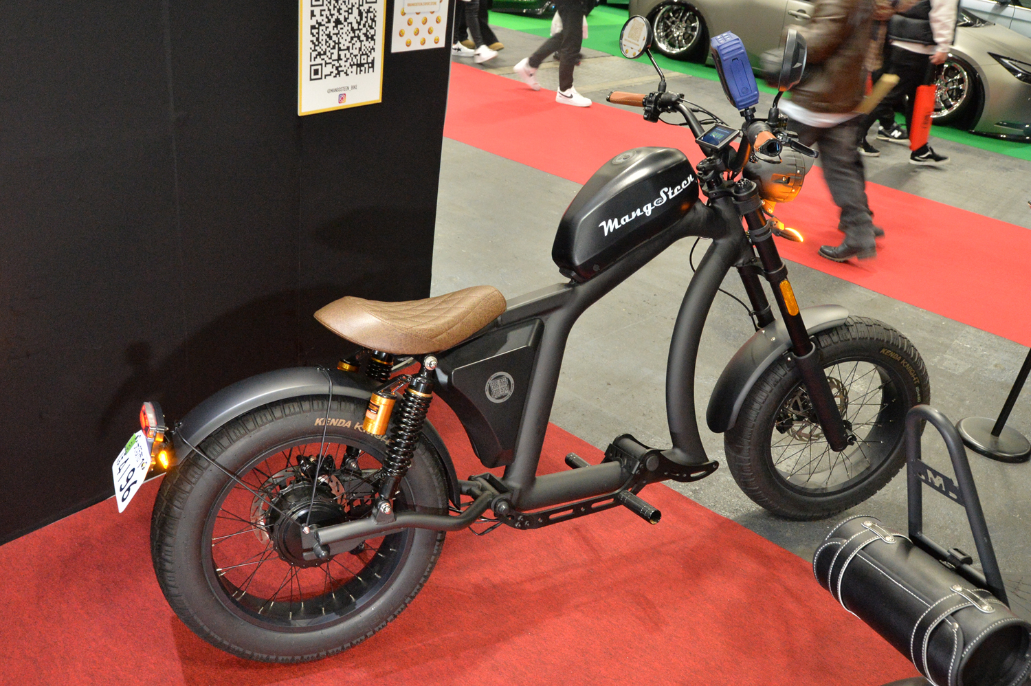 大阪オートメッセ2026のMANGOSTEEN電動原付ブースを紹介 〜 画像11