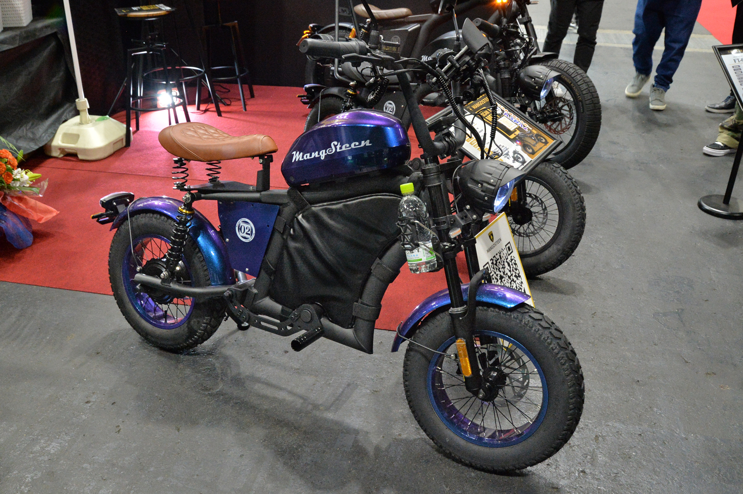 大阪オートメッセ2026のMANGOSTEEN電動原付ブースを紹介 〜 画像13