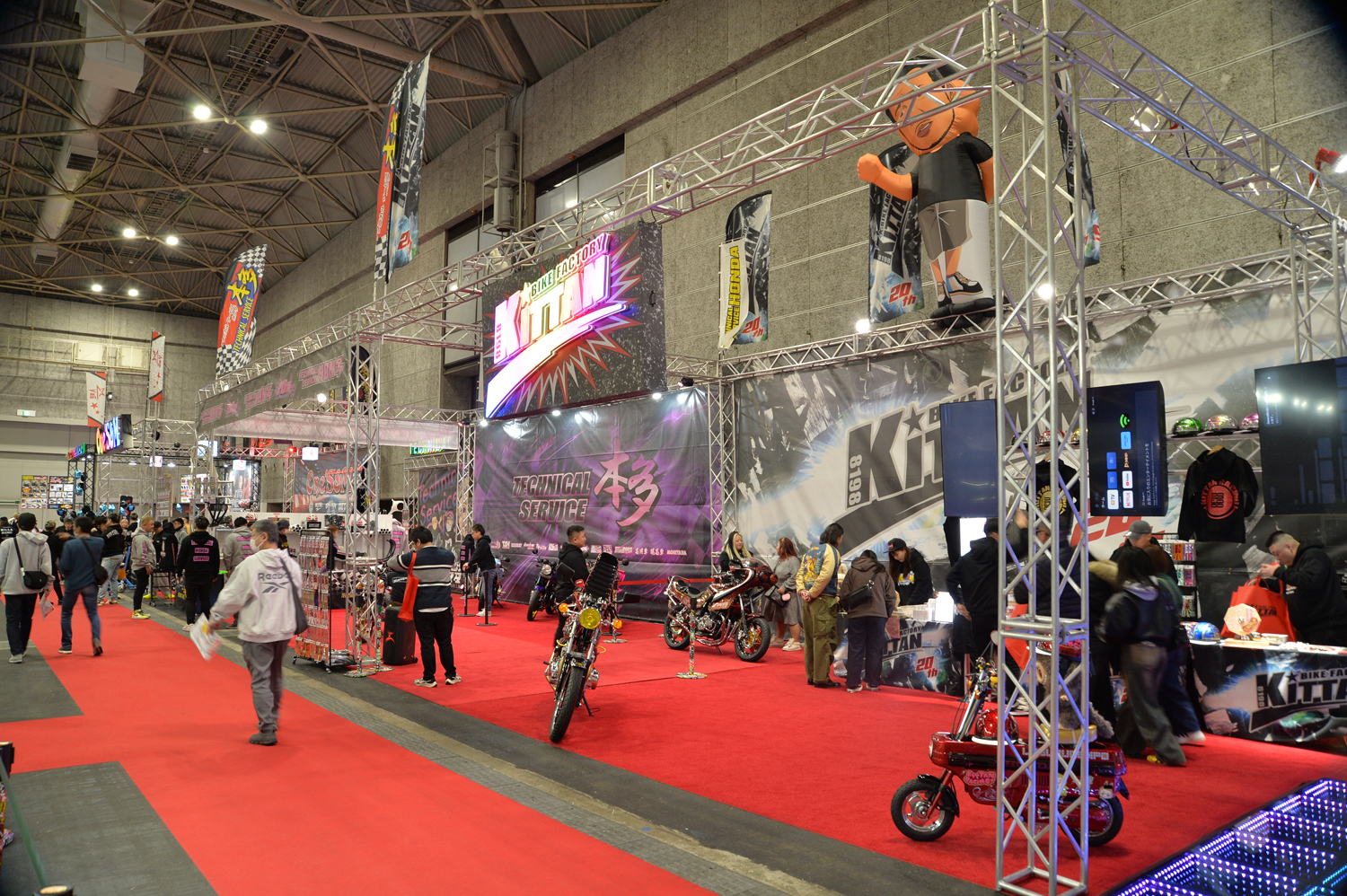 大阪オートメッセ2026のカスタムバイクゾーンを特集