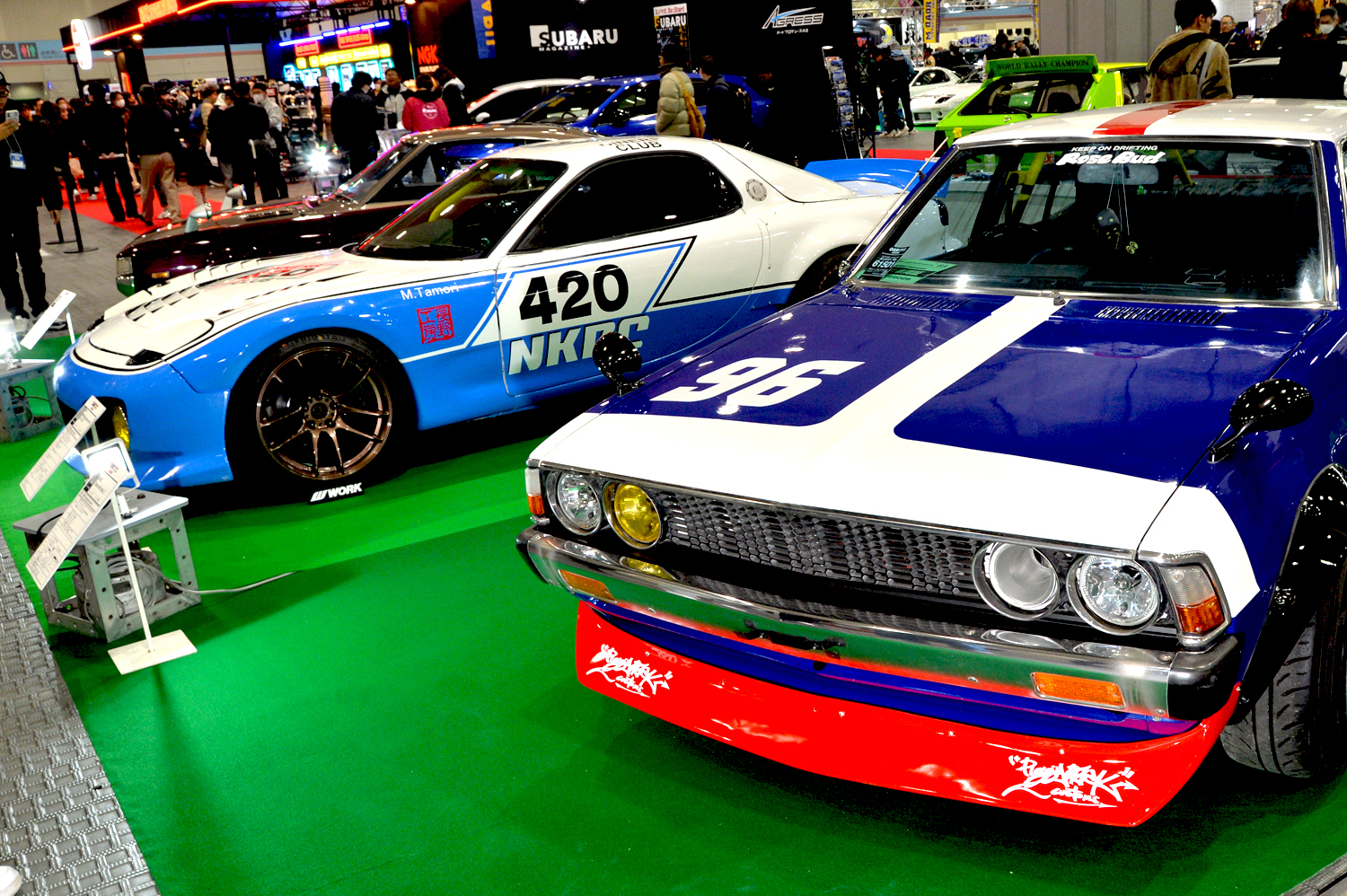 旧車カスタムにドリ車までなんでもお任せ！　職人が仕上げた長野工房渾身のデモカーたちが圧巻の完成度だった【大阪オートメッセ2026 】