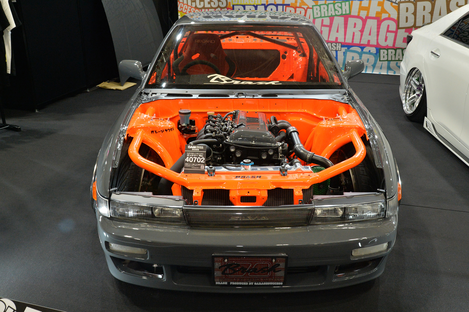 大阪オートメッセ2026で展示されてたS13シルビア