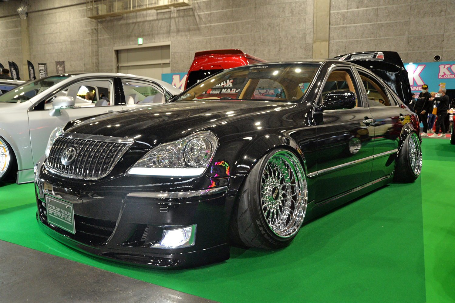 大阪オートメッセ2026で「SPARK FINE」が手掛けた車両