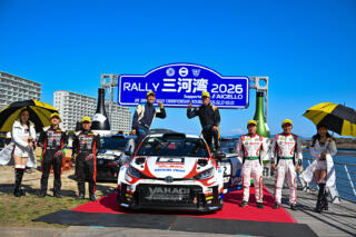 全日本ラリー選手権第1戦「RALLY三河湾」で新井大輝が圧巻の走りを披露