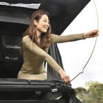 【画像】「車中泊女子」黒木美珠のVehicle&Life 【Vol.８】　特等席からの眺めは最高！　車中じゃなくて「車上泊」もアリだった 〜 画像18