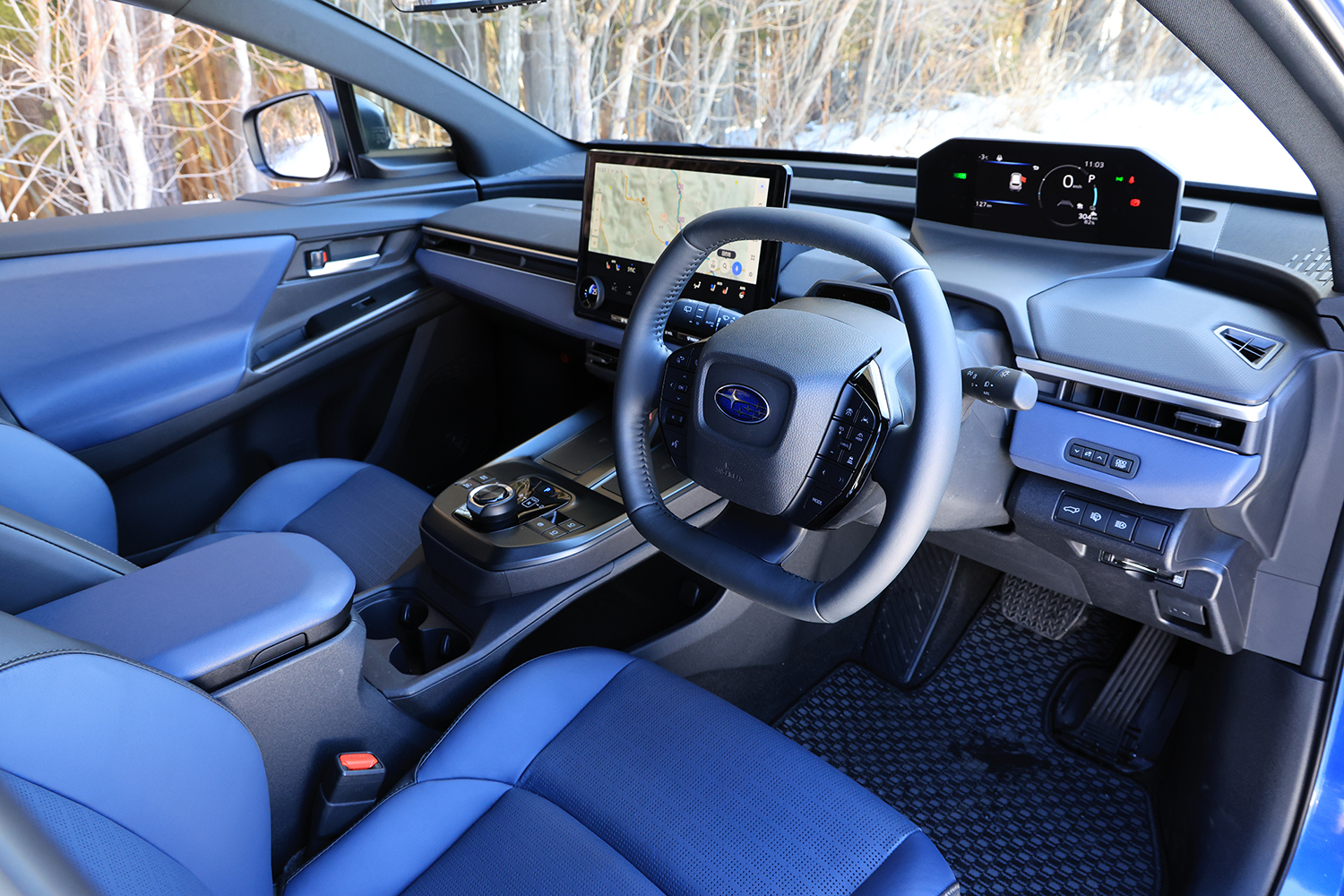 スバル・トレイルシーカーのインパネ