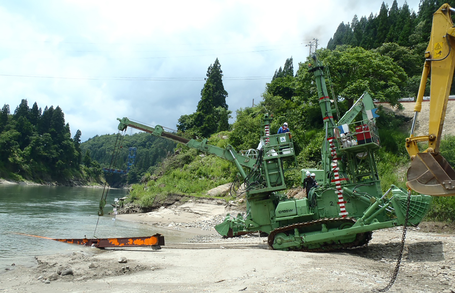 日本に５台しかない激レア水陸両用ブルドーザー「D155W」の衝撃 〜 画像6