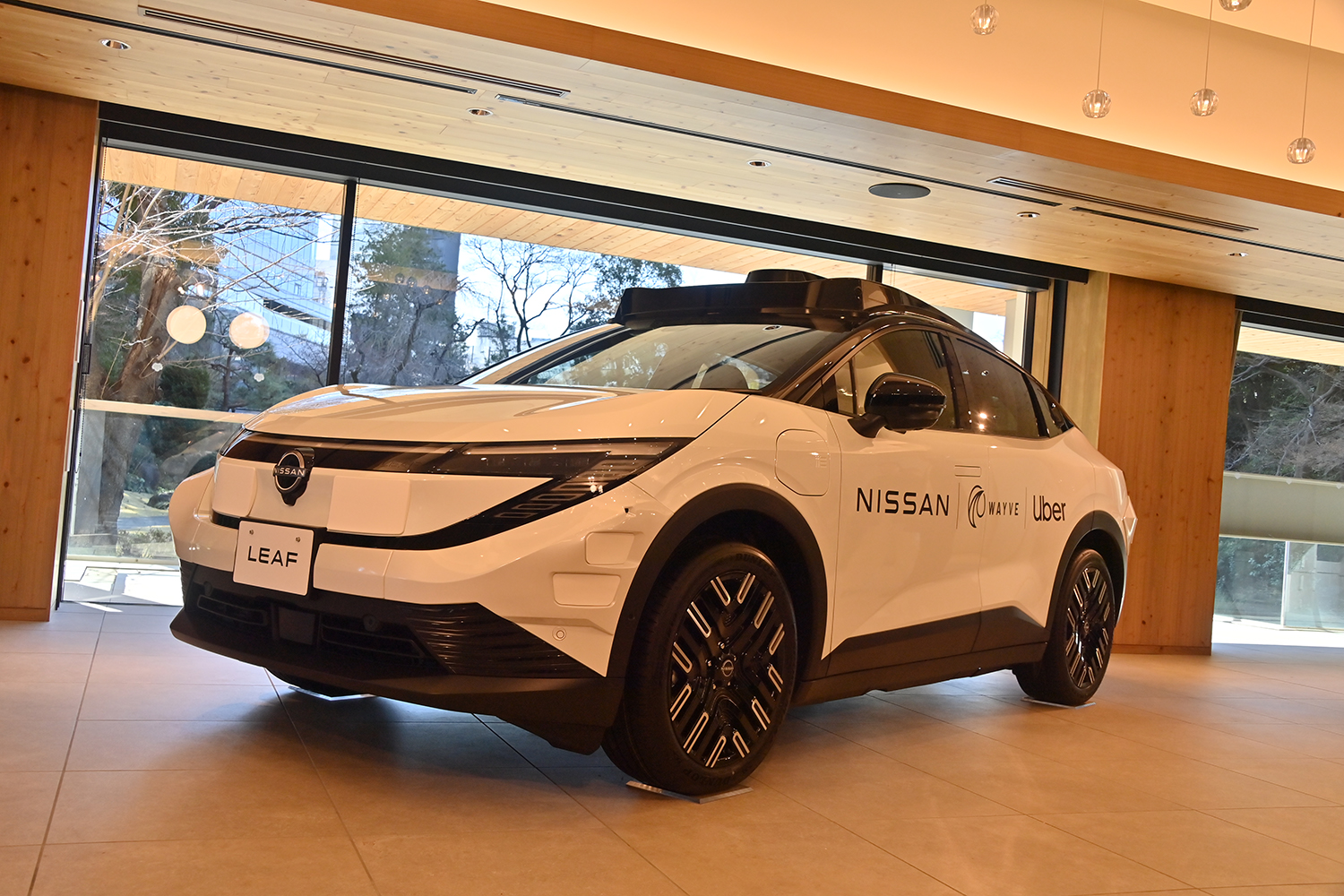 日産リーフのロボタクシー