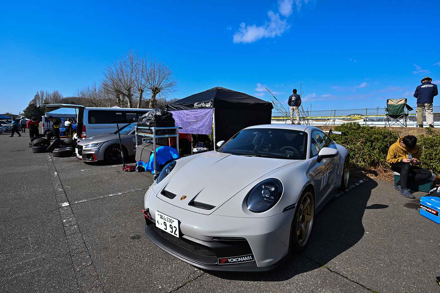全日本ジムカーナ選手権・第1戦「ジムカーナin筑波」の様子