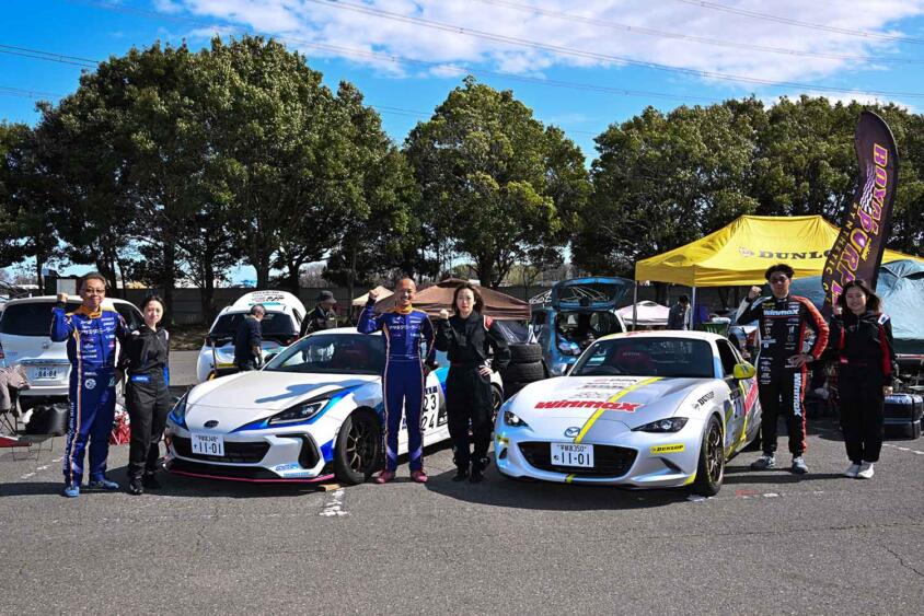 ジムカーナといえばMT……なんて時代じゃない！　超有名ドライバーが力を入れる「AT＋電動駐車ブレーキ」カテゴリーがいま激熱だった