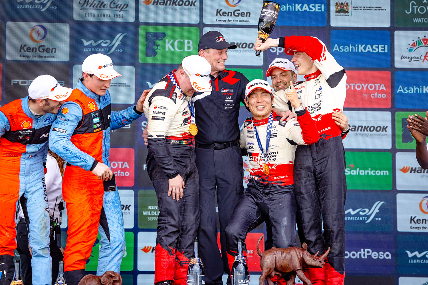 トヨタの勝田貴元がWRCにおいてもっとも過酷なサファリラリーで初優勝 〜 画像13