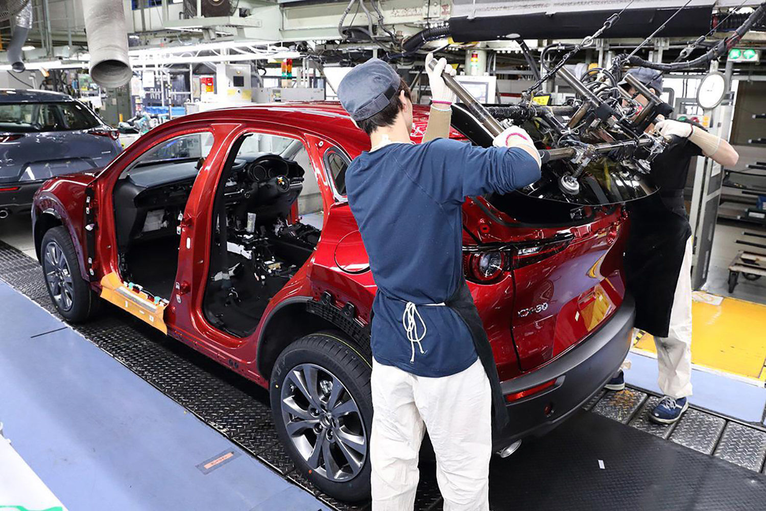 自動車工場のイメージ