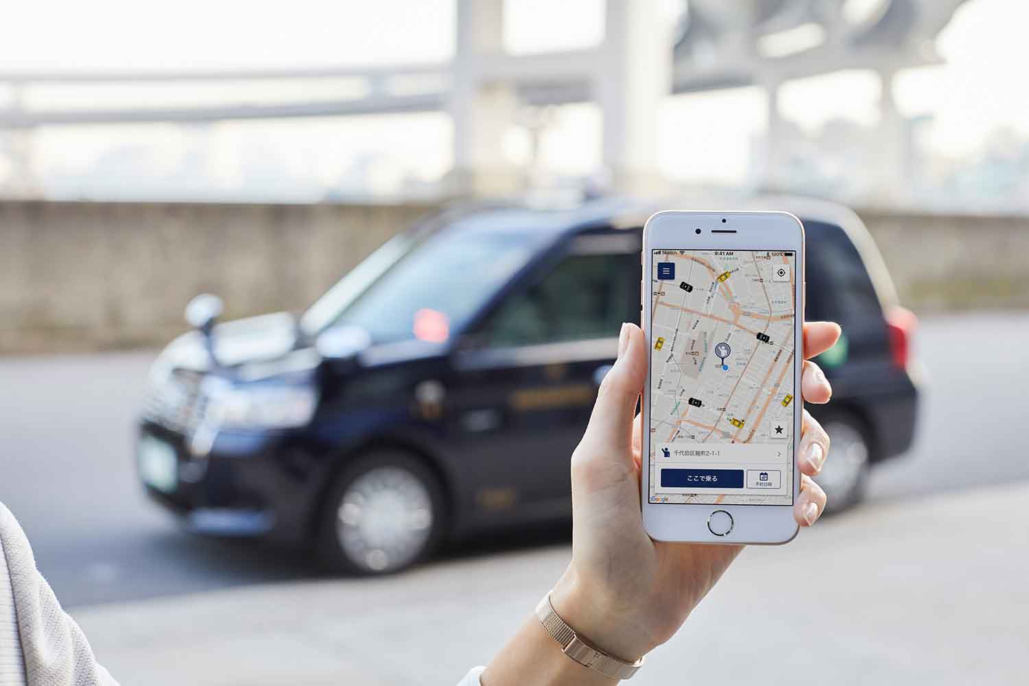 タクシーアプリのイメージ 〜 画像5