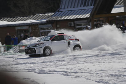 ミッドシップのGRヤリスが雪上走行初披露！　ラリチャレ・プレイベント in 岩手でデモランしたGRヤリスMコンセプトは可能性の塊だった【動画あり】