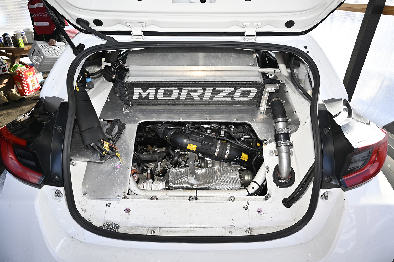 GRヤリスMコンセプトのエンジン