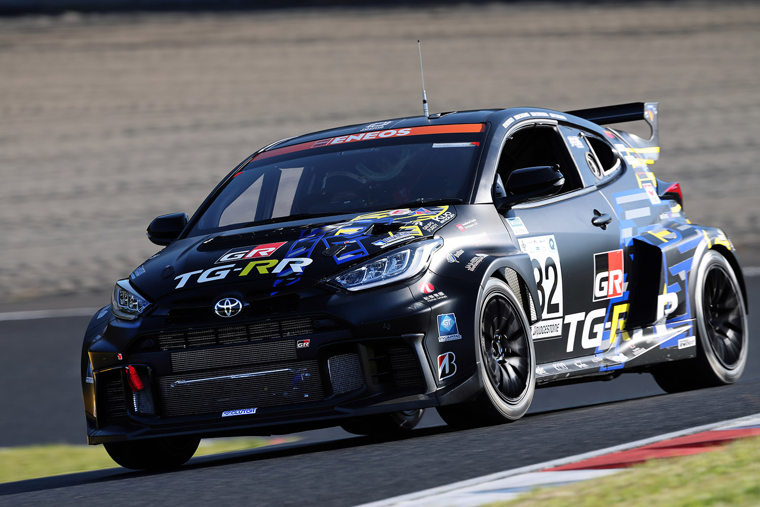 2025年のスーパー耐久シリーズ in 岡山で、実戦デビューを果たしたのがGRヤリスMコンセプト