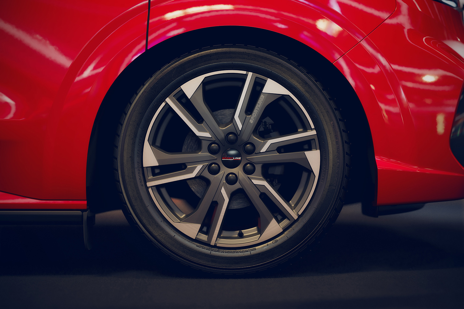 フォルクスワーゲン・トランスポーター・スポーツラインのホイール