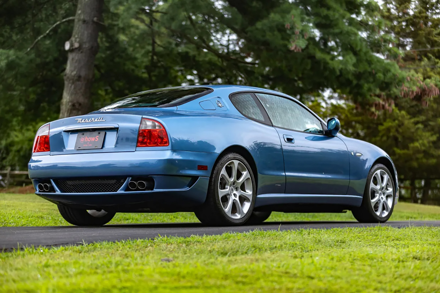 マセラティ・クーペのリヤスタイリング