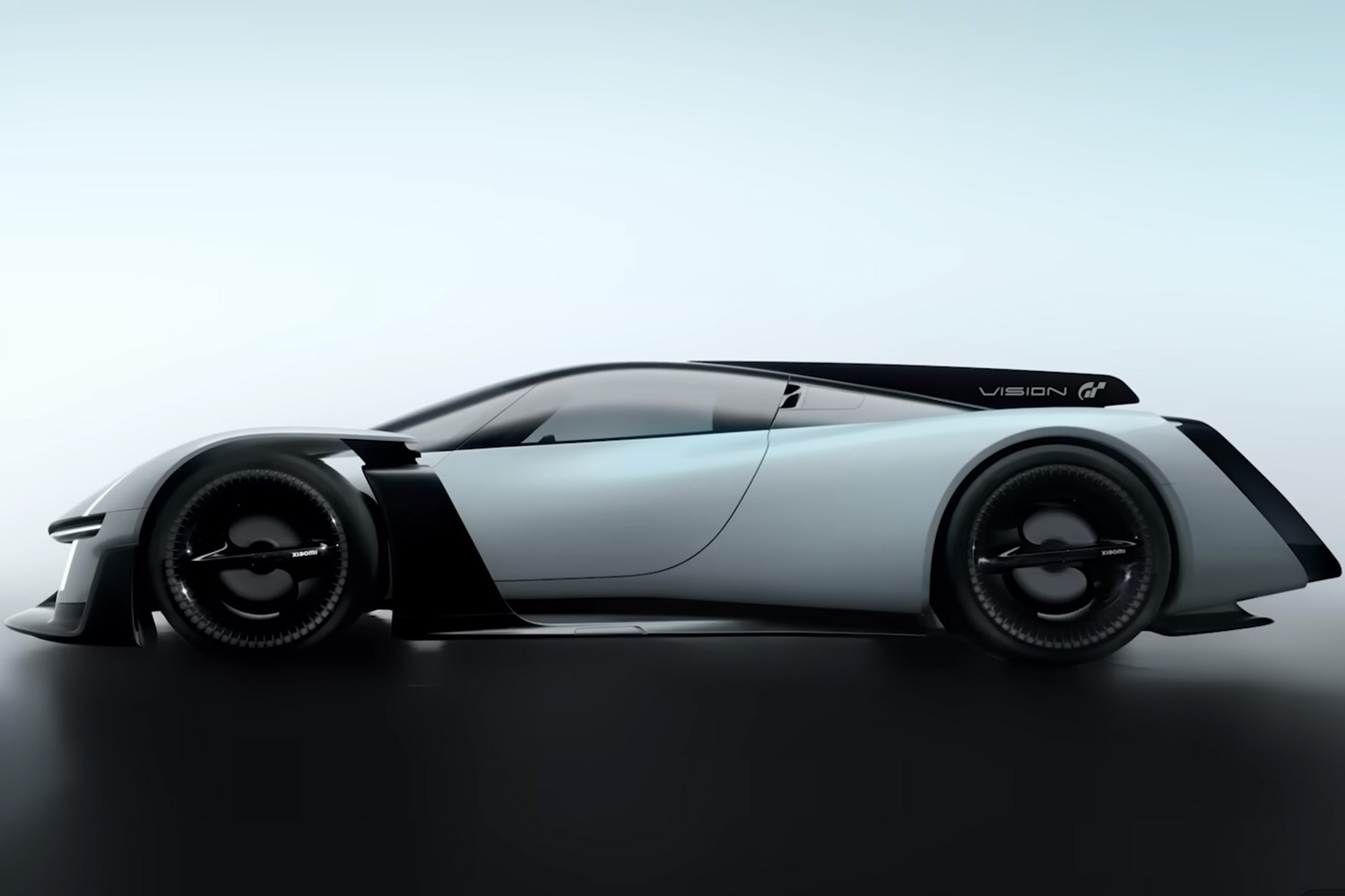 シャオミ「VISIONグランツーリスモ」のサイドビュー