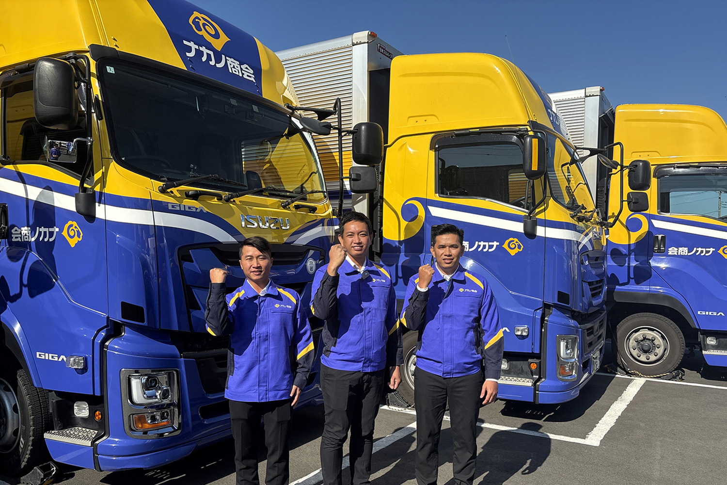 外国人のトラック運転手