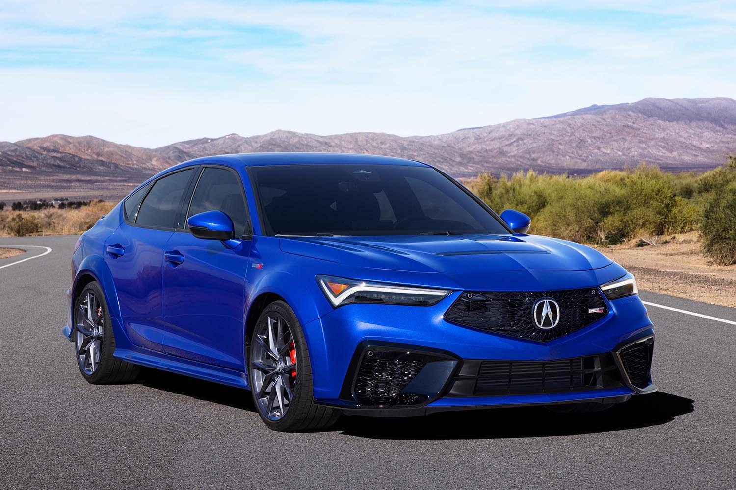 アキュラ・インテグラタイプSのフロントスタイリング