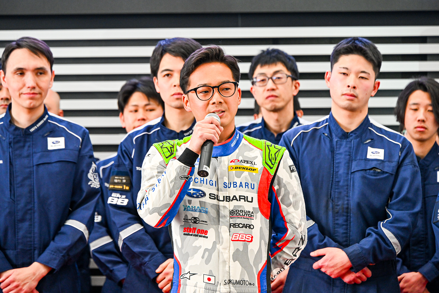 栃木スバルレーシングの奥本選手