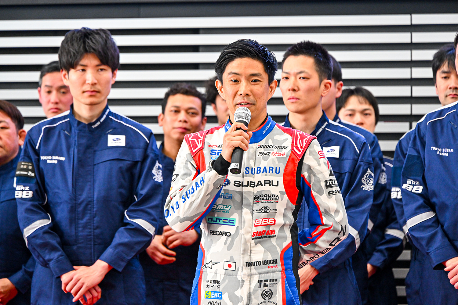 東京スバルレーシングの井口選手