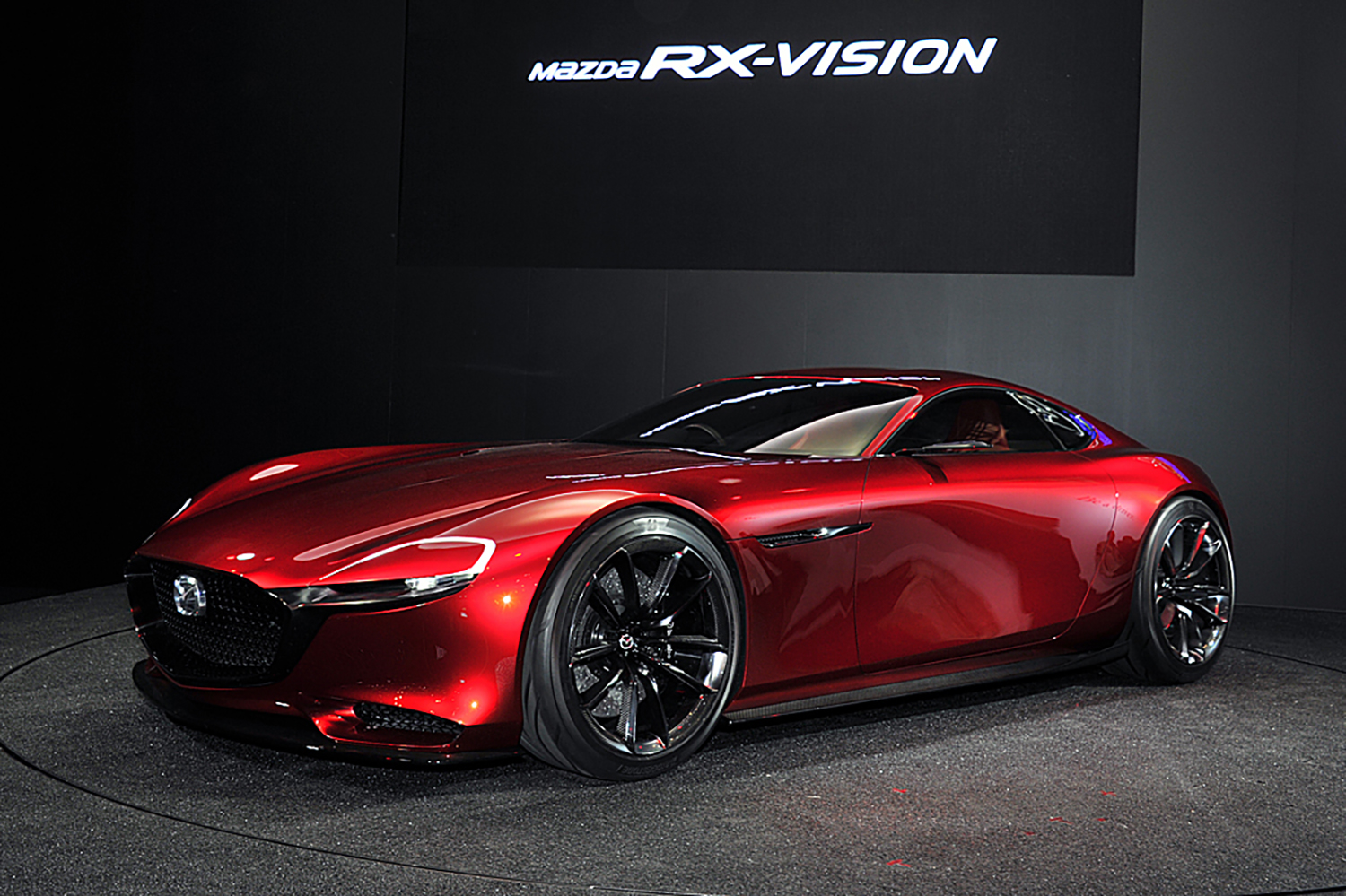 マツダRXビジョンのフロントスタイリング