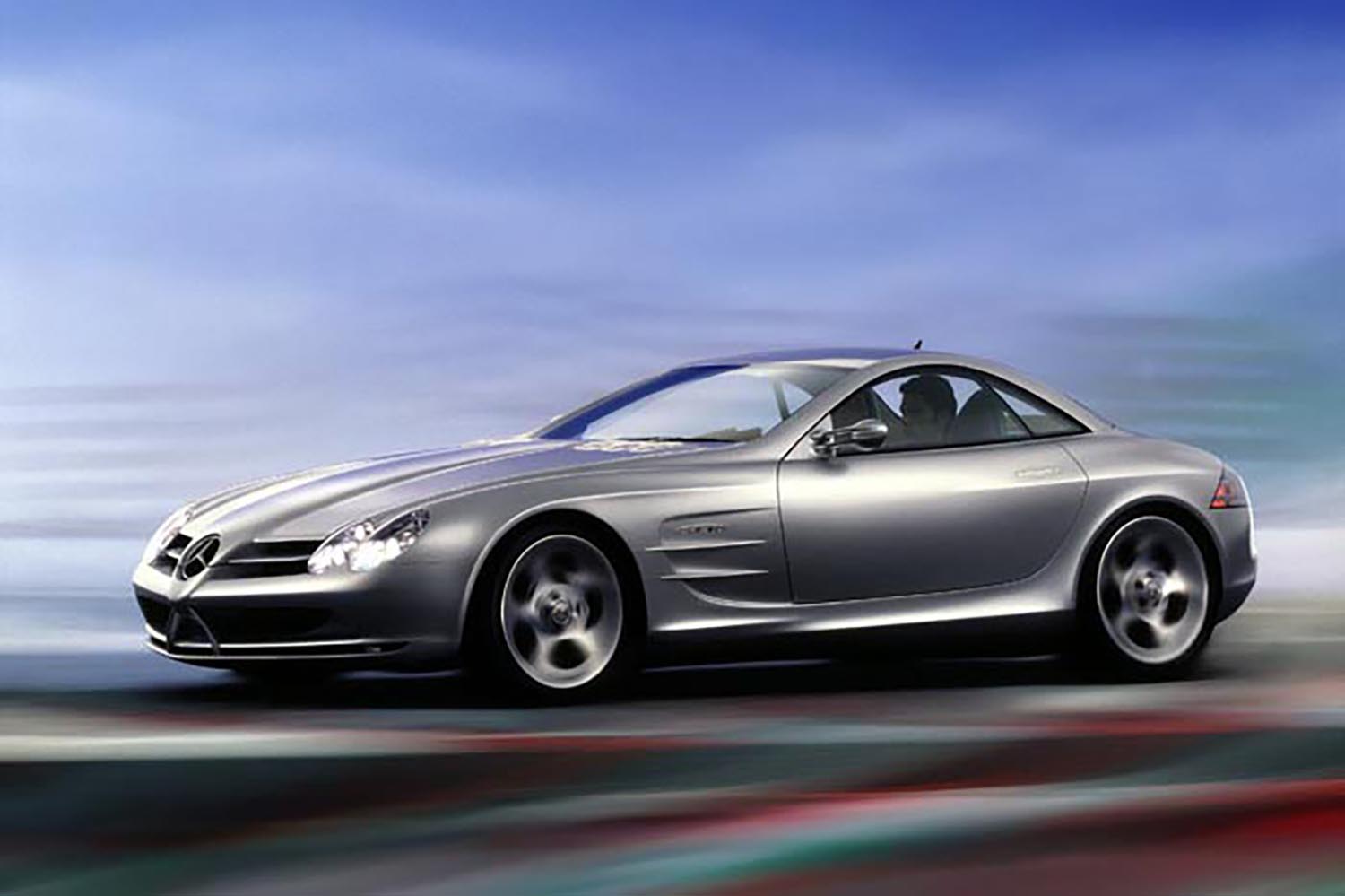 メルセデス・ベンツ・ビジョンSLRマクラーレンのフロントスタイリング