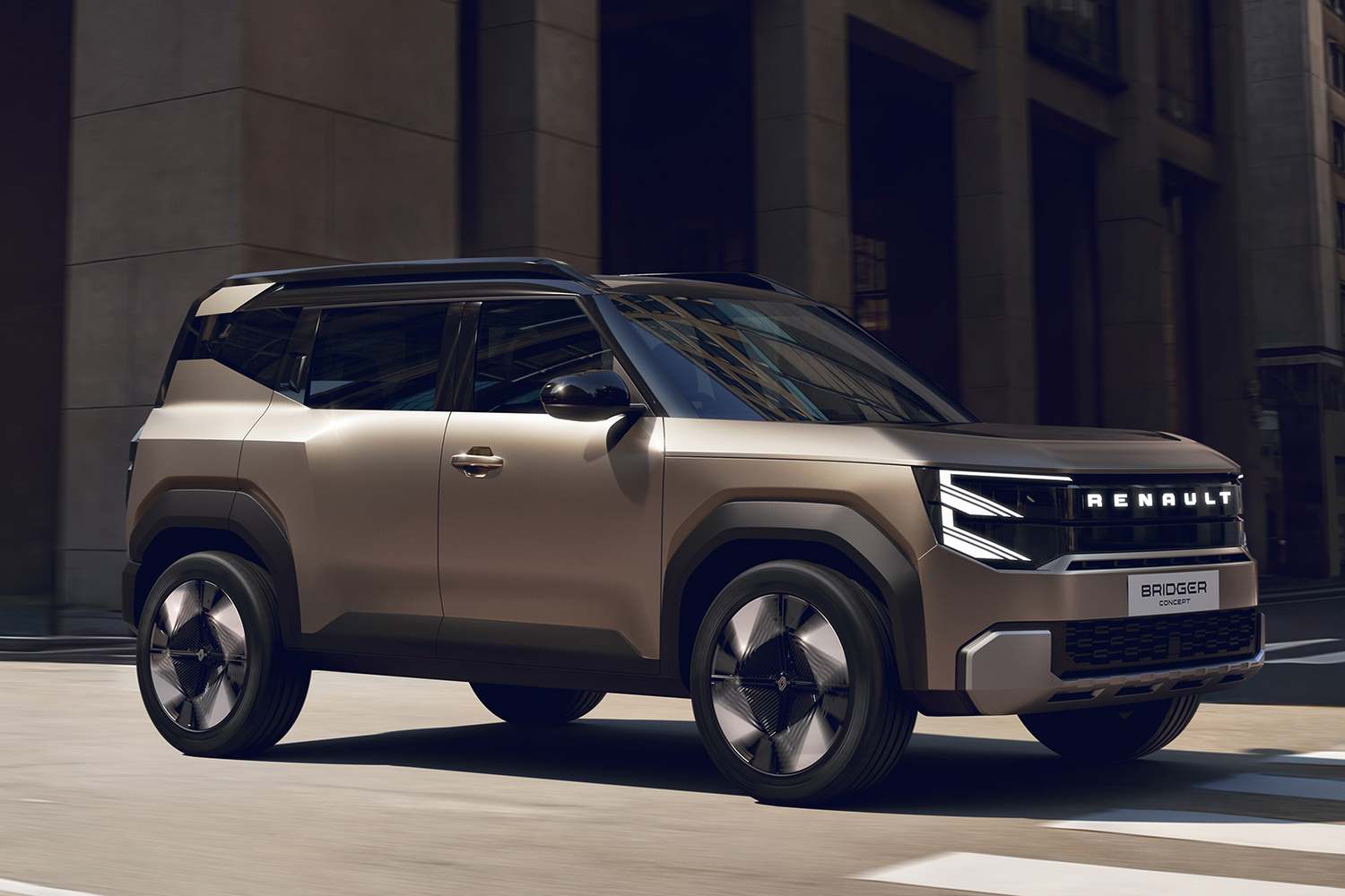 ルノー・ブリッジャーのフロントスタイリング