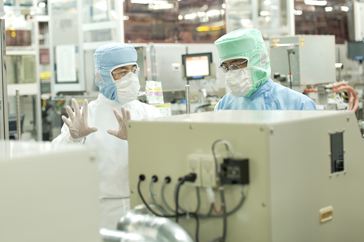 半導体の製造工場