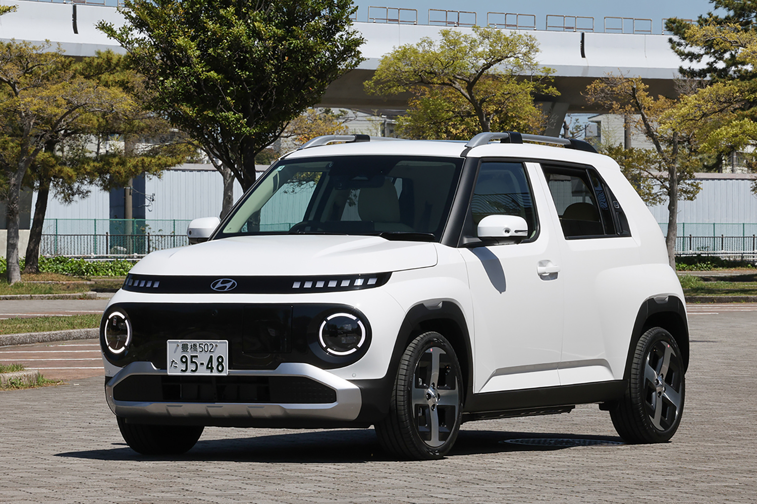 ヒョンデ・インスターのフロントスタイリング