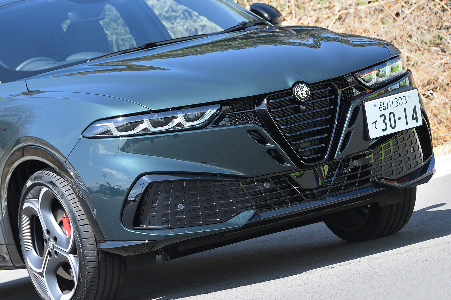 アルファロメオ・トナーレのフロントマスク