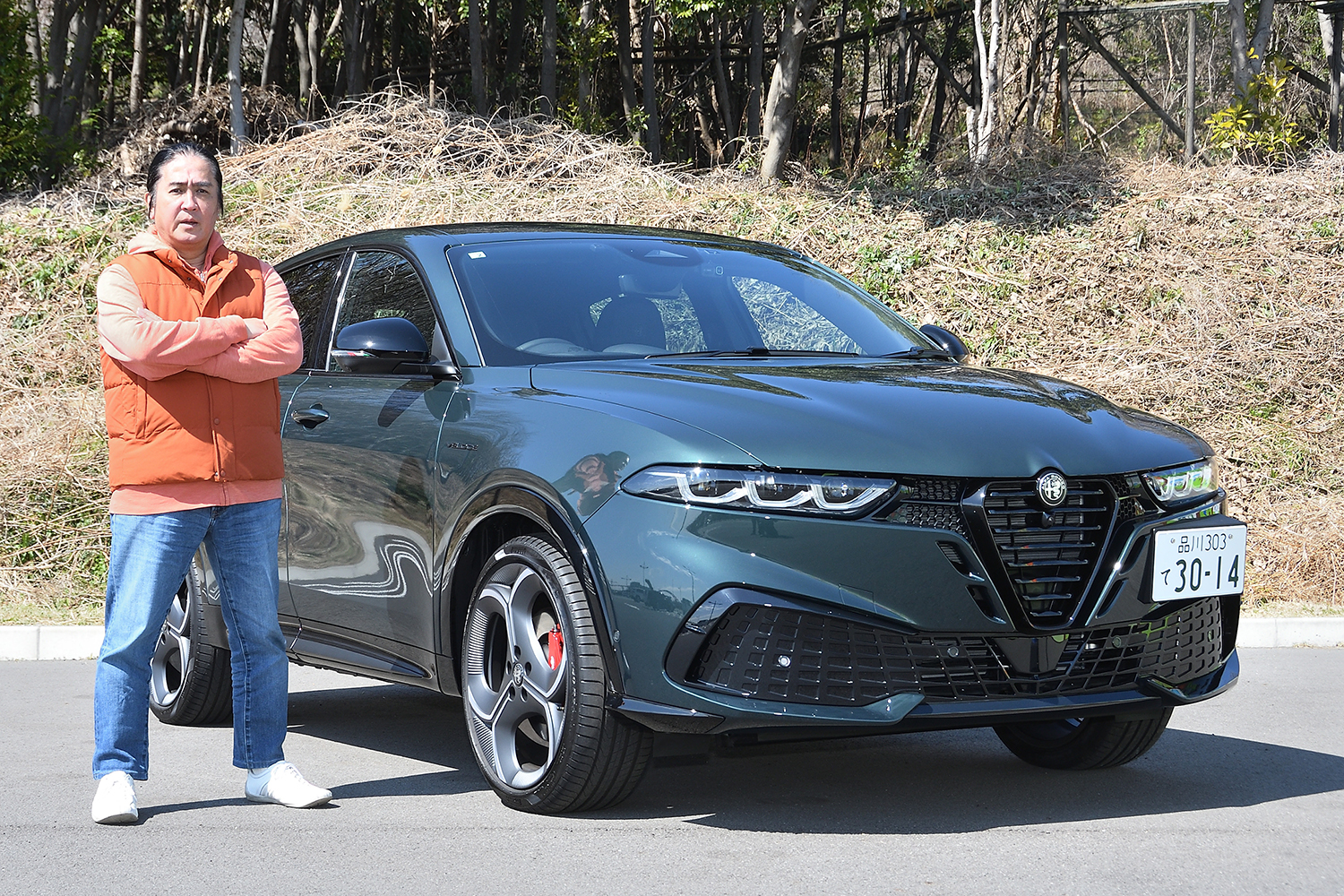 アルファロメオ・トナーレと嶋田智之さん