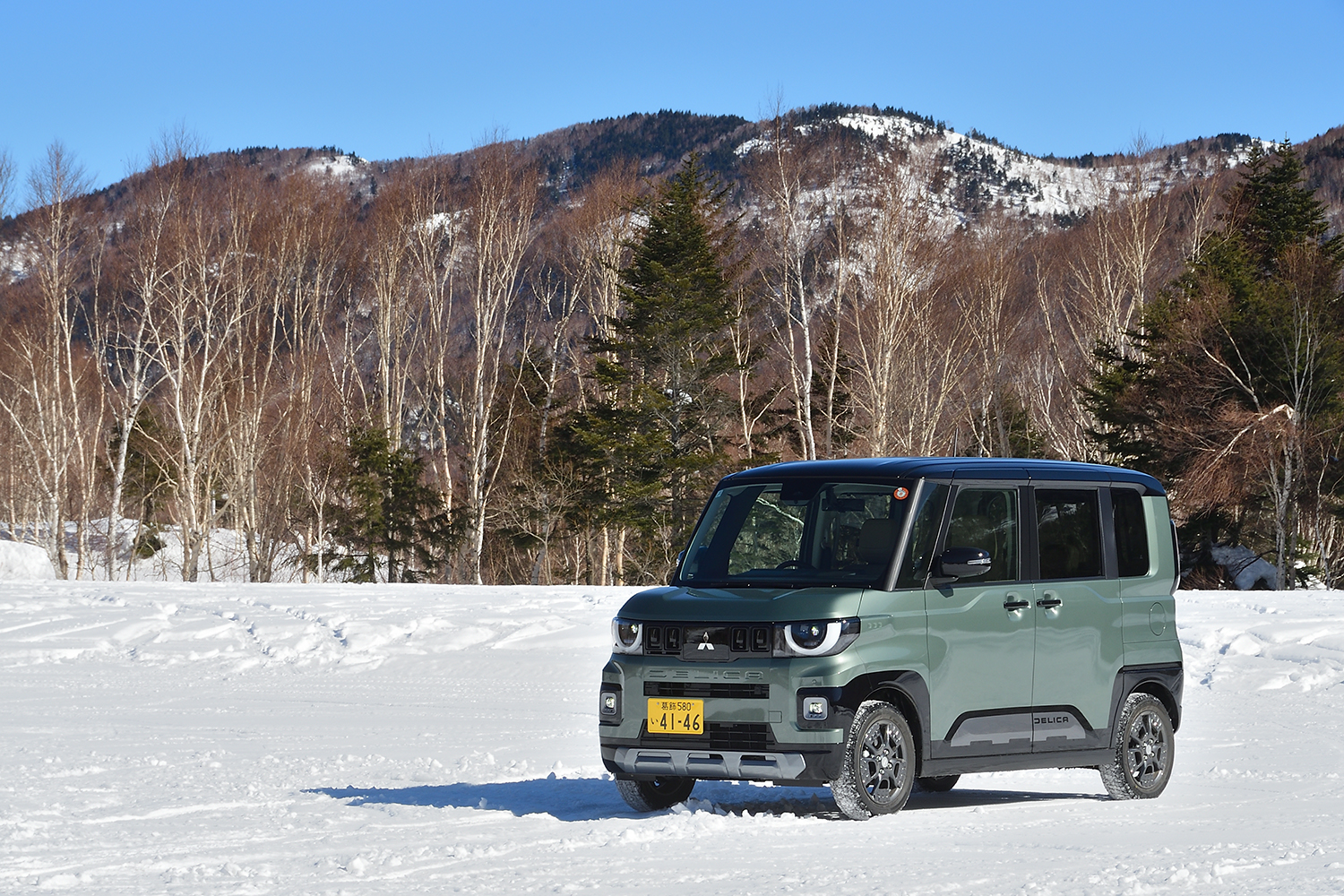 デリカミニは雪でも頼もしかった 〜 画像1