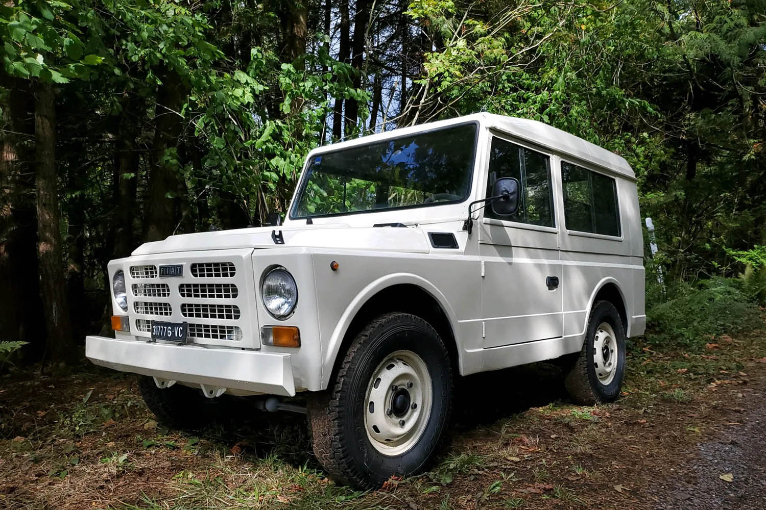 フィアット・カンパニョーラのフロントスタイリング