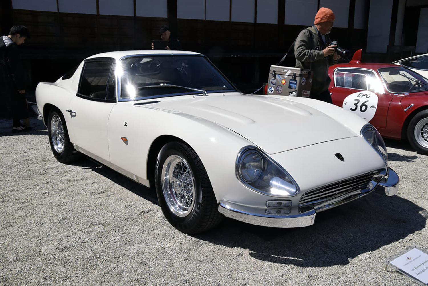 ランボルギーニ3500GTZのフロントスタイリング