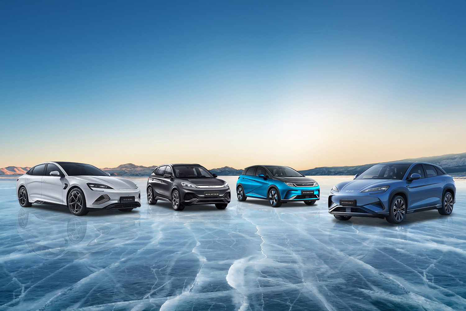 BYDのラインアップ