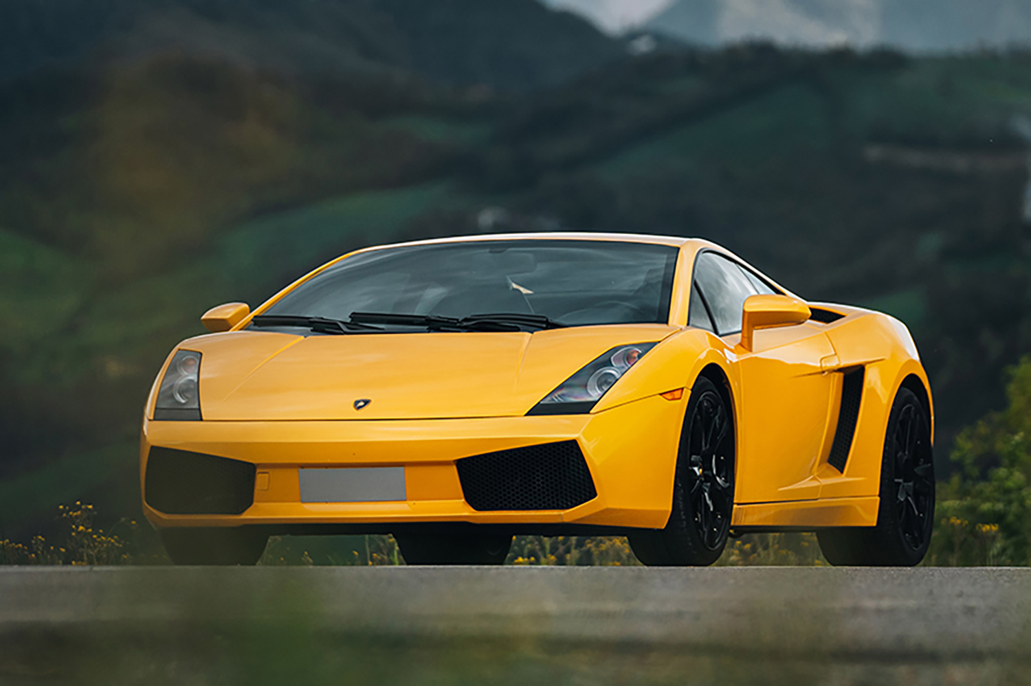 ランボルギーニ・ガヤルドのフロントスタイリング