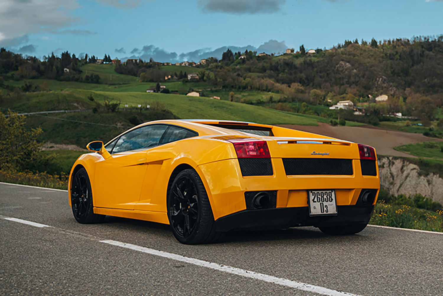 ランボルギーニ・ガヤルドのリヤスタイリング