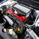 【画像】新マシンで剛性感が爆上がりも緊急事態発生！　クロストレックにレヴォーグレイバックのフロントマスクを組み合わせた「ハイパフォＸ２」がＳ耐デビューで見せた実力の片鱗 〜 画像11