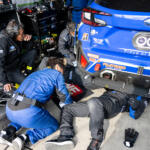 【画像】新マシンで剛性感が爆上がりも緊急事態発生！　クロストレックにレヴォーグレイバックのフロントマスクを組み合わせた「ハイパフォＸ２」がＳ耐デビューで見せた実力の片鱗 〜 画像12