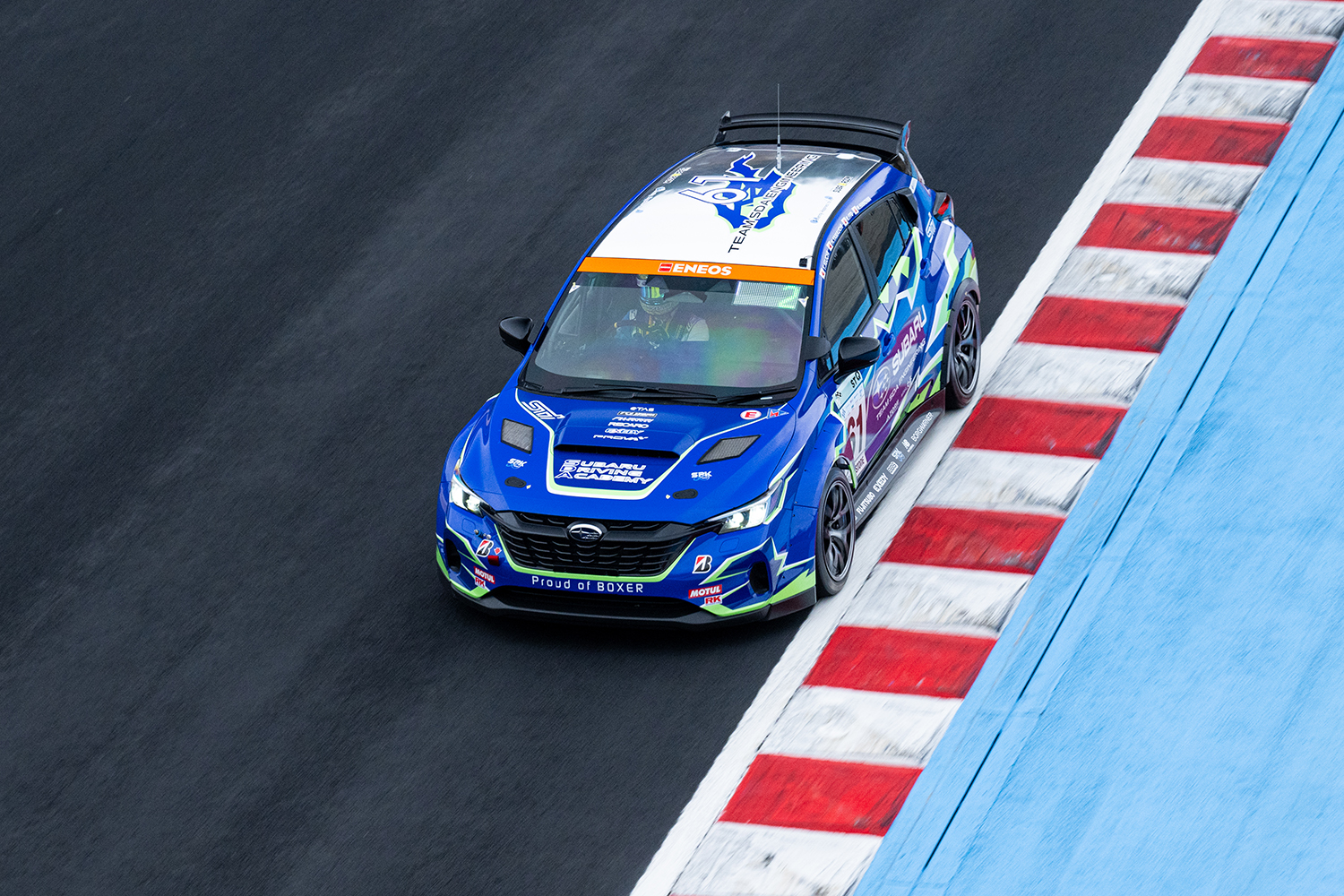 第1戦「もてぎスーパー耐久」に参戦のスバル・ハイパフォX2の走行シーン 〜 画像32