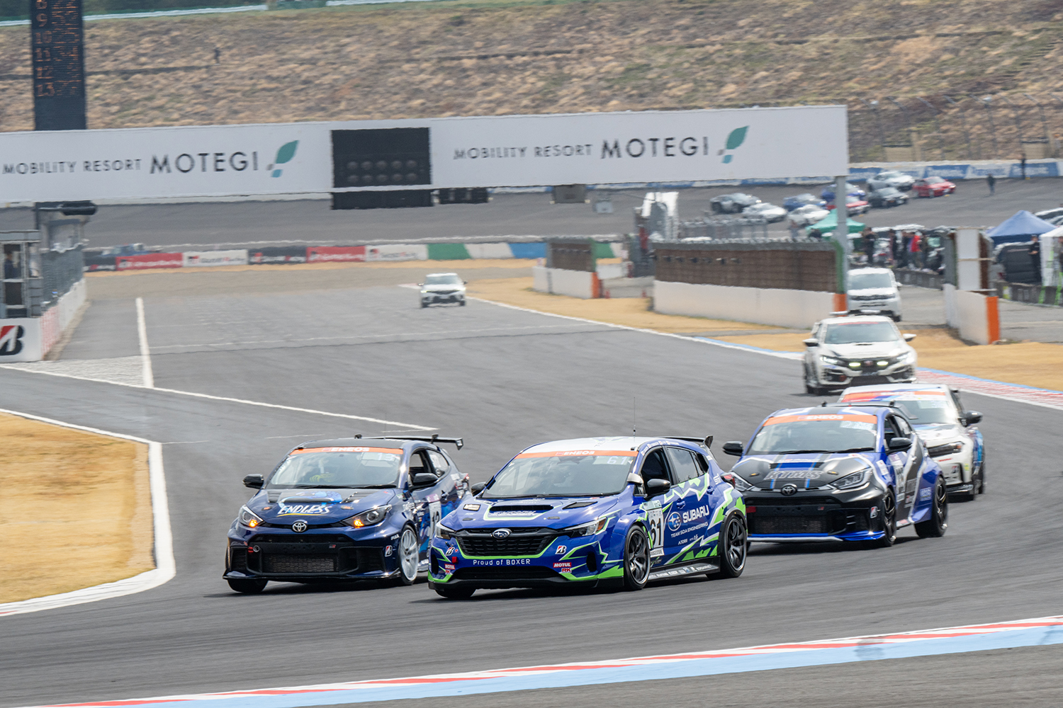 第1戦「もてぎスーパー耐久」に参戦のスバル・ハイパフォX2の走行シーン 〜 画像57
