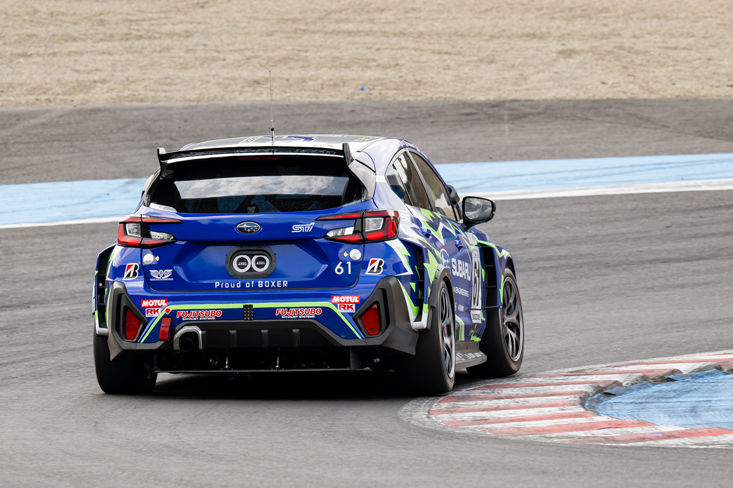 第1戦「もてぎスーパー耐久」に参戦のスバル・ハイパフォX2の走行シーン 〜 画像61