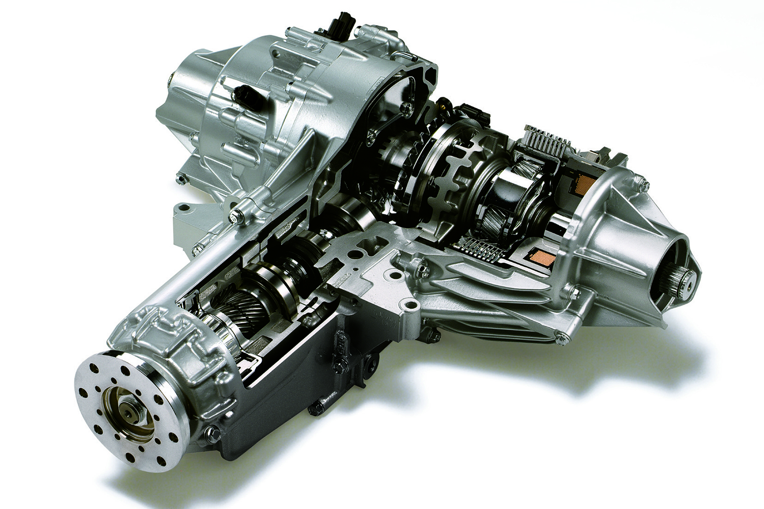 ホンダSH-AWDのクラッチ付きデフ