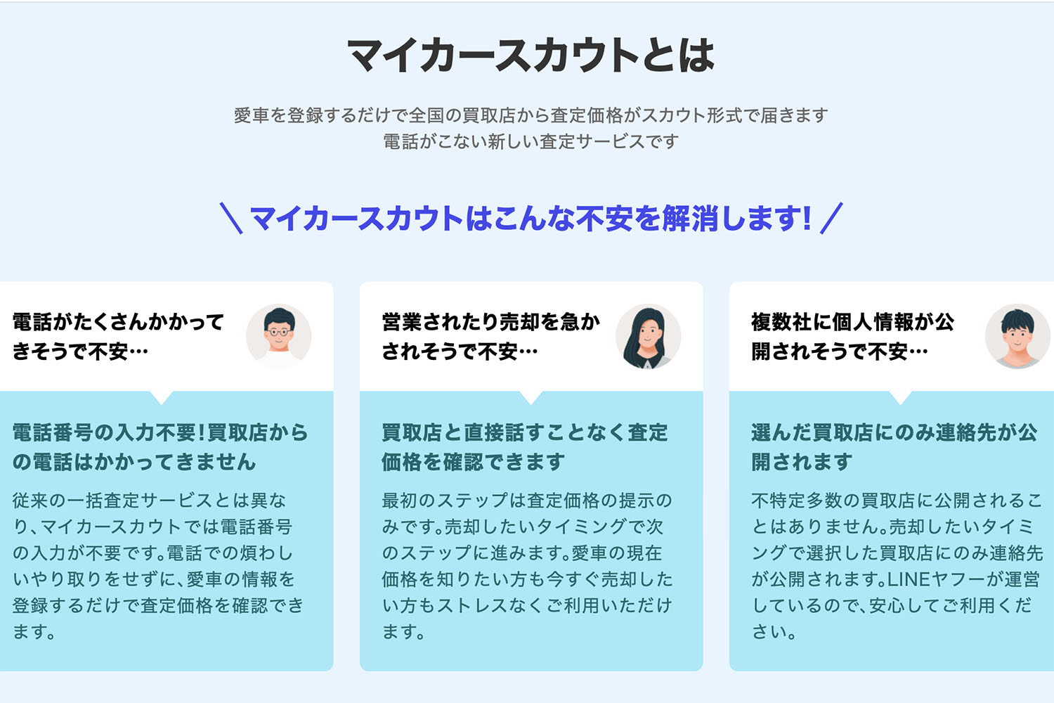 [マイカースカウト]の利用はおすすめ？