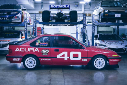 なつかしのインテグラをHRCが現代技術でレーシングマシンに仕上げた！　あえてのアナログが最高の「インテグラ40レーサー」に感動がとまらない!!