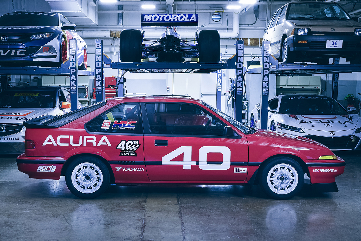 アナログレーシングマシン「インテグラ40レーサー」が電動化時代に完全復活