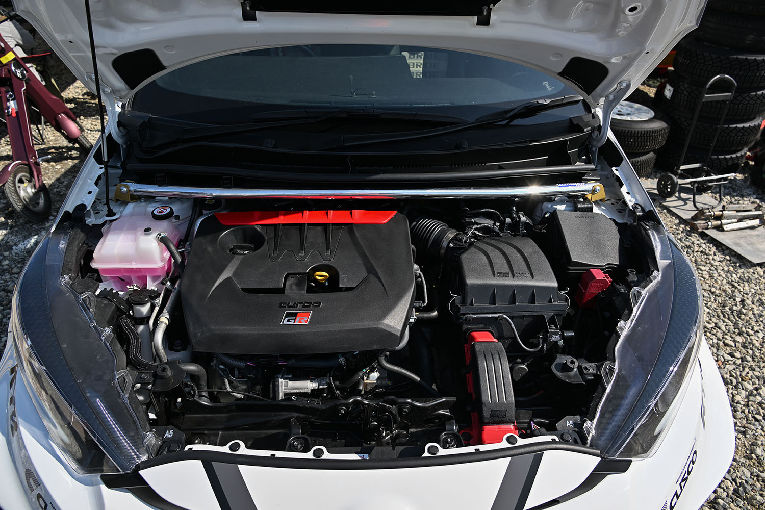 デビューウィンのGRヤリス新エアロ仕様の実力がハンパなかった 〜 画像21